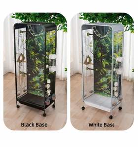 Büyük ve küçük kuşlar için Metal kuş kafesleri-dayanıklı kararlı özelleştirilebilir boyut kutu ambalaj - Product Image 6