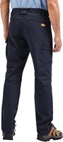Pantalon de travail en nylon pour homme Kecols - Vêtement de travail technique résistant à l'eau, léger, extensible dans les 4 sens, avec impression sérigraphiée et détection par aiguille