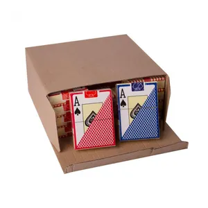 고급 맞춤형 포커 카드 FSC 종이 카드 고품질 니스 칠 게임 테이블 카지노 포커