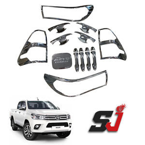 Kit de garnitures chromées pour carrosserie de voiture en gros d'usine pour Toyota Hilux Vigo Revo <span class=keywords><strong>Rocco</strong></span> - Product Image 5