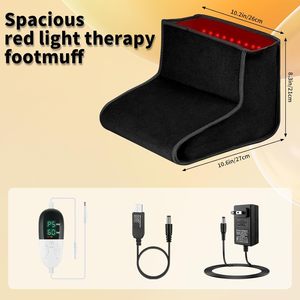 Brand New Red liệu pháp ánh sáng 850nm bước sóng kép 160 đèn LED cho body & foot <span class=keywords><strong>Pain</strong></span> Relief điện có thể điều chỉnh thời gian điều khiển - Product Image 2
