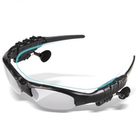 Lunettes de sport avec écouteurs, lunettes d'extérieur avec écouteurs Bluetooth sans fil, lunettes de soleil avec écouteurs