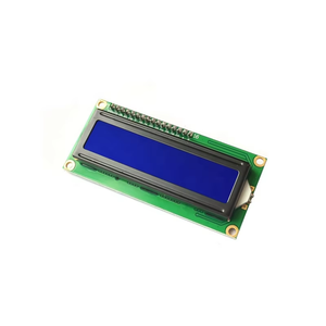 LCD1602A 16x2 <span class=keywords><strong>1602</strong></span> Modul Layar LCD Karakter (Lampu Latar Biru/Kuning-Hijau) 5V dengan Antarmuka I2C - Product Image 4
