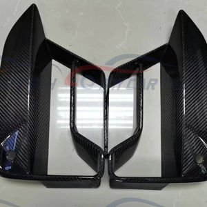 Cadre de phare antibrouillard en fibre de carbone pour bmw M5 F90 LCI <span class=keywords><strong>2021</strong></span> 2023 - Product Image 1