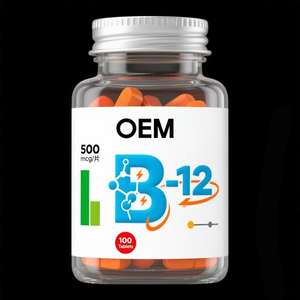 Pastillas de vitaminas OEM <span class=keywords><strong>B12</strong></span> de calidad superior - Product Image 1