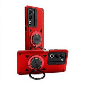 Étui robuste en TPU avec anneau magnétique rotatif à 360°, protection d'écran incluse, antichoc militaire, anti-chute, téléphone haut de gamme - Product Image 1