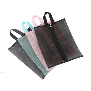 Portable Mesh Storage Bag Fashion Ladies Travel Wash Purse Bag Newest Style <b>Makeup</b> Bathing Cosmetic <b>Cases</b> - Product Image 1