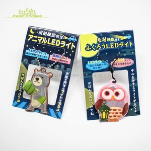 2024 2025 bán buôn lưu niệm thời trang mini LED Đèn pin móc chìa khóa/nhựa PVC LED cá nhân ánh sáng Keyring - Product Image 5