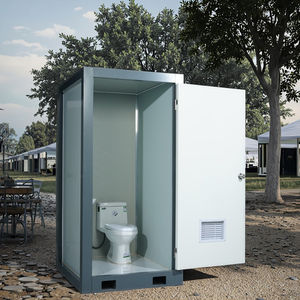 Bagno Mobile Semplice Prefabbricato da Cantiere Container Portatile Toilette Portatile di Lusso Resistente in Vendita - Product Image 1