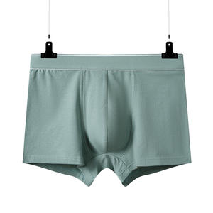 <span class=keywords><strong>Mutande</strong></span> da <span class=keywords><strong>uomo</strong></span> in cotone traspirante comode <span class=keywords><strong>bianche</strong></span> elastiche da <span class=keywords><strong>uomo</strong></span> alla moda Fitness elastico Boxer - Product Image 3