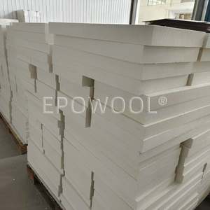 最佳强度陶瓷纤维板1260c高温隔热壁炉面板陶瓷纤维面板 - Product Image 2