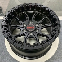 Jantes tout-terrain personnalisées Beadlock 4x4 en alliage forgé pour camionnette