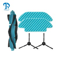 Remplacement adapté pour Genio Laser L800 Robot aspirateur pièces principal côté Spin Brush Mop Cloth Mop Pad Accessoires Kit
