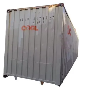 NOUVEAU Container d'occasion en stock dans le port de Tianjin Qingdao Shanghai à vendre Conteneur d'expédition pour fret sec de 40 pieds et 40 pieds