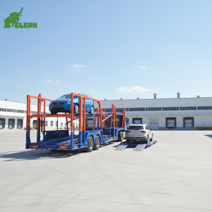 Semi-remorques robustes à 2 essieux pour voitures, porte-voitures à double essieu pour la logistique automobile et l'expédition vers les concessionnaires - Product Image 1