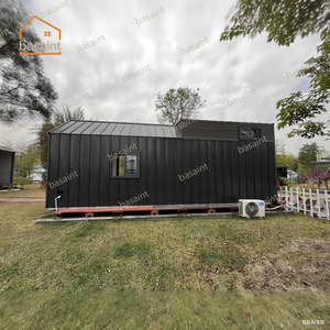 Quacent Petite maison moderne préfabriquée prête à être expédier paquet plat préfabriqué jardin bureau entrée chambre salle de bain école pour parc - Product Image 1