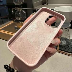 Coque en silicone liquide de couleur unie pour iPhone 17 Pro Max avec boutons intégrés et grandes ouvertures, antichoc - Product Image 2