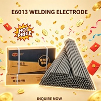Électrodes de soudage E6013 2,5 mm 3,2 mm AWS A5.1 J421 en acier doux pour fabrication générale, électrode de soudage fabriquée en Chine
