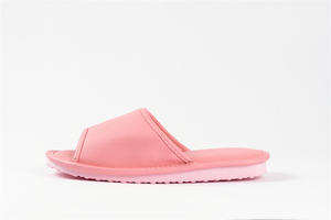 New Design Comfortable <b>Leather</b> <b>Slipper</b> Ladies Pink <b>Slippers</b> in Fashion Style - Product Image 2