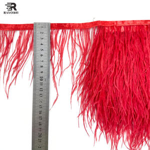 Adorno <span class=keywords><strong>de</strong></span> plumas <span class=keywords><strong>de</strong></span> Boa <span class=keywords><strong>de</strong></span> <span class=keywords><strong>avestruz</strong></span> <span class=keywords><strong>de</strong></span> lujo, plástico para ropa, ideal para coser proyectos <span class=keywords><strong>de</strong></span> bricolaje, técnica <span class=keywords><strong>de</strong></span> costura oscura brillante para pijamas <span class=keywords><strong>de</strong></span> seda - Product Image 5