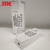 Boîtier en plastique, variateur de lumière Triac, AC-DC, monocanal, sans scintillement, DC24V 0.5A, driver de gradation pour éclairage LED intérieur