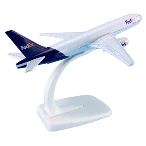 16cm बोइंग B777-200 विमान मॉडल मिश्र धातु fedex मुद्रित diecast विमान मॉडल