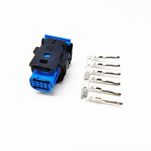 ปลั๊กมือจับประตู Huo Ying 3G0 973 706 สีน้ำเงิน ทำจากพลาสติก สำหรับรถยนต์ Volkswagen Skoda Audi - Product Image 2