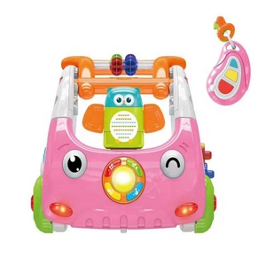High Quality 3 in 1 Simple <strong>Baby</strong> <strong>Walker</strong> for <strong>Babies</strong> Boy Girls Activity Toys <strong>Push</strong> Car Stroller Pram With Music and Remote Control - Product Image 4