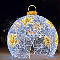 Lumière décorative LED extérieure suspendue personnalisable, imperméable, thème 3D, pour les événements de festivals de rue, IP65