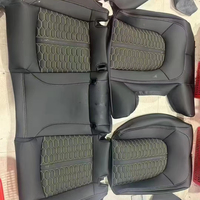 Housse de siège de voiture universelle en cuir pour AUDI S3 S4 S5 S6 SQ5 RS3 RS4 RS5 RS6 RS7 TTS, cuir de vachette pleine fleur