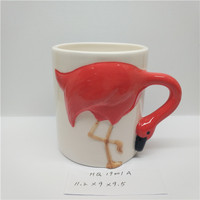 Mug en porcelaine haut de gamme motif renard, maintien au chaud 1 heure, anti-fuite, design classique, pour café à domicile, cadeaux promotionnels, couleur personnalisable, grande taille