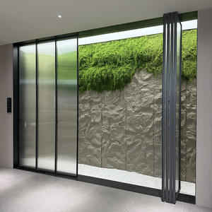 דלתות מתקפלות מזכוכית לחדר מגורים ומטבח, מחיצה מתקפלת, דלתות כניסה לפטיו, בידוד פנים של וילה - Product Image 6