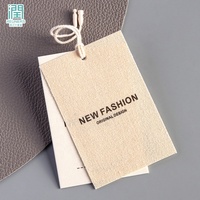 Taille personnalisée étiquette de vêtement écologique en bois encens papier coton lin toile pour sacs vêtements concessionnaire étiquette ascenseur Logo Design