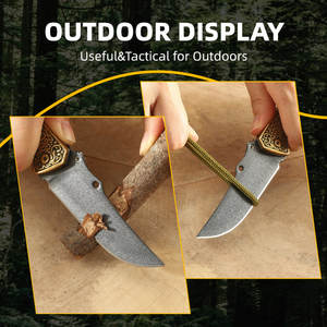 سكين جيب قابلة للطي متعددة الأغراض محمولة حادة 9cr1 3 من أجل البقاء في الهواء الطلق للرجال - Product Image 6