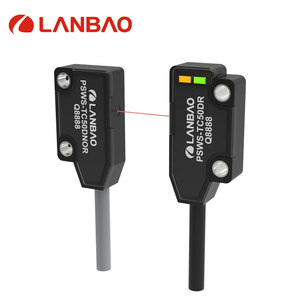 LANBAO NPN PNP NO NC 24vdc PSWS-TC50 luminoso indicatore LED visibile a 360 ° sensore fotoelettrico ultrasottile - Product Image 2