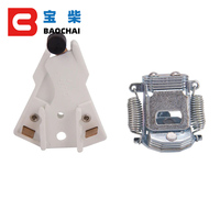 Kit de démarreur à embrayage pour moteur électrique DC, interrupteur centrifuge électronique mécanique monophasé BAOCHAI L13*6.5-302S