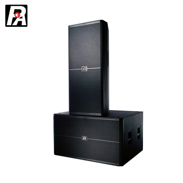 Professional Audio Music Sound System Speakers Accessories Set 18 Inch Line Array Neodymium Wireless XLR 1000W for Stage