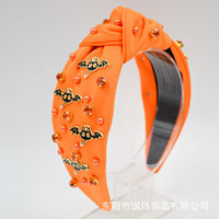 Headband Halloween Motif Kelelawar yang Dapat Disesuaikan |   Langsung dari Pabrik |   Aksesoris Rambut Pesta Seram