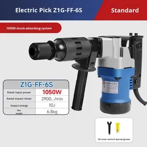 Martillo Perforador Eléctrico Industrial de Alta Calidad, 220V, Alta Potencia, Larga Duración, para Demolición de Pisos de Concreto - Product Image 6