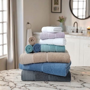 Bông Dành Cho Người Lớn Khăn Tắm Thấm Nước Mặt Khăn Đặt Mềm Dày Hộ Gia Đình Khăn Với Đồng Bằng Màu Sắc Rắn Bị Hỡ Quà Tặng Cho Nhà Sử Dụng - Product Image 1