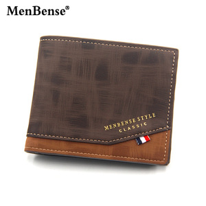 Portefeuille Homme Court MenBense, Porte-Monnaie Fin Classique, Porte-Photo, Petit Portefeuille Masculin, Porte-Cartes de Qualité Imprimé, Portefeuille en Cuir pour Homme - Product Image 5