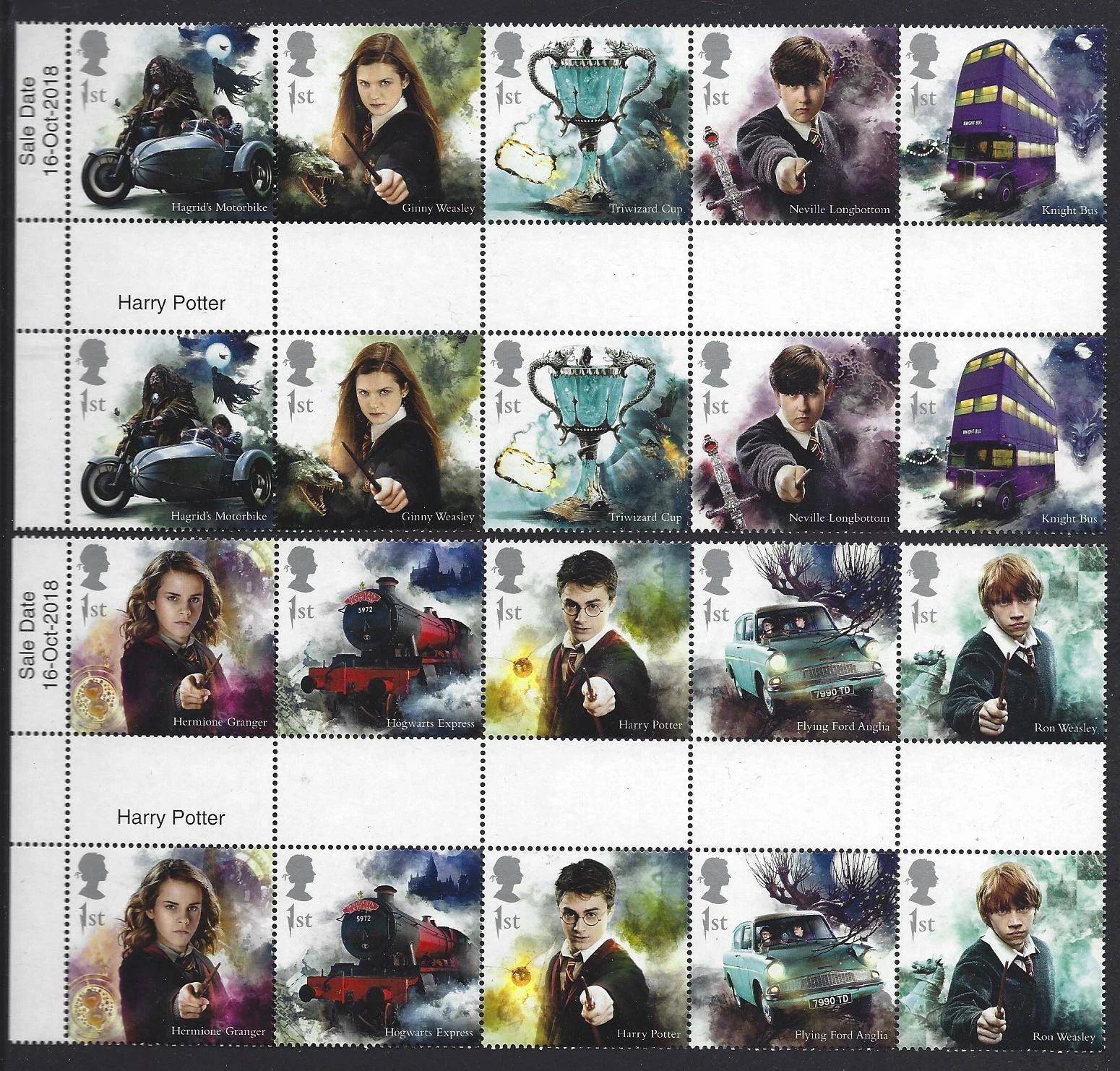 25 1ST Harry Potter Hermione du Royaume-Uni