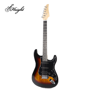 <span class=keywords><strong>Guitarra</strong></span> Eléctrica De Madera Sólida De Alta Calidad De Fábrica, Económica Y Colorida Con Pastilla - Product Image 2