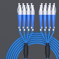 Mine Flame Retardant Directly Buried Armored Optical Fiber Jumper FC-FC Single-mode 8-core 9.0mm Outdoor Tail Cable 3m