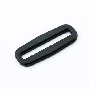 <b>Plastic</b> Rectangular <b>Sliding</b> Buckle 35mm Black For Bags Wear Resistant Durable - Product Image 4