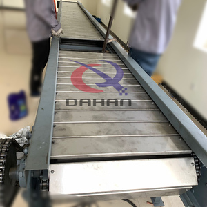 สายพานลำเลียงแบบแผ่นโซ่สแตนเลสที่ปรับแต่งได้ เหมาะสำหรับการขนส่งอาหาร - Product Image 6