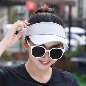 Sombrero para el sol con parte superior abierta, gorra de protección solar plegable y transpirable para verano, para hombres y mujeres, para uso deportivo al aire libre - Product Image 1