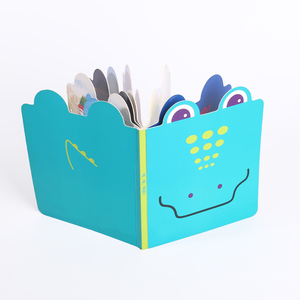 Tùy Chỉnh In Ấn Trẻ Em Phim Hoạt Hình Cuốn Sách Hình Dạng Khác Nhau Giáo Dục Các Tông Bìa Cứng Đầy Màu Sắc In Ấn Chất Lượng Cao - Product Image 1