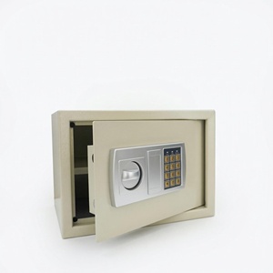 Coffre-fort numérique électronique domestique en acier blanc de petite taille, marque Dedun, très vendu, pour dépôt d'argent, sécurité, chambre d'hôtel, ignifuge - Product Image 4