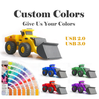 Diseño personalizado su IDEA 3D forma Logo PVC dibujos animados 8Gb 32Gb 64Gb Pen Drive PenDrive Memory Stick personalizado USB Flash Drive